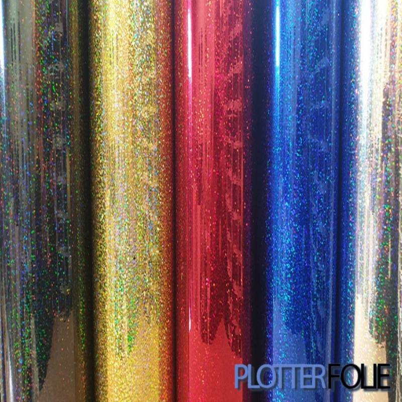 Holografisch Glitter Vinyl per meter