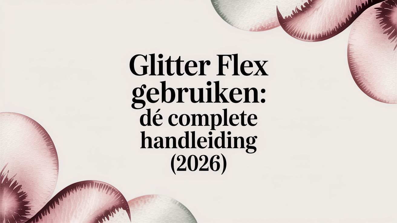 how to use glitter flex glitter flex guide
