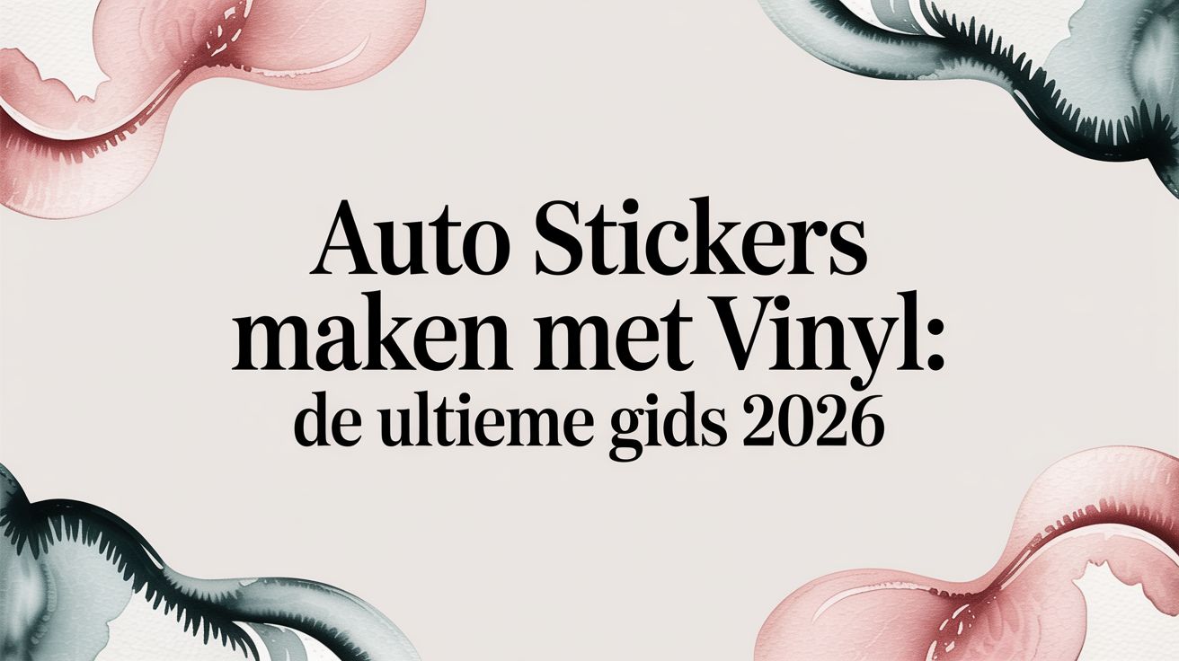 make car stickers with vinyl graphic design