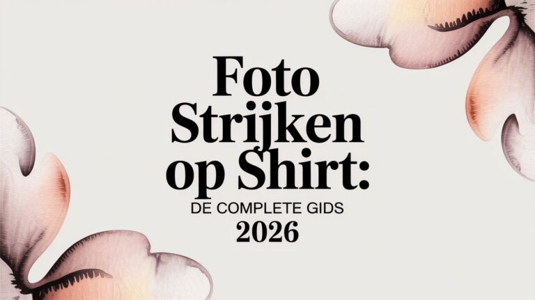Foto Strijken Op Shirt: De Complete Gids 2026