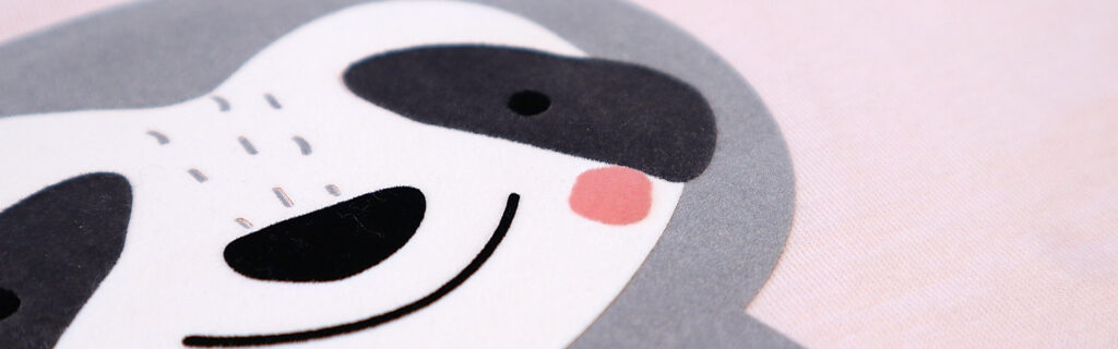 Hoodie met opdruk van flockfolie