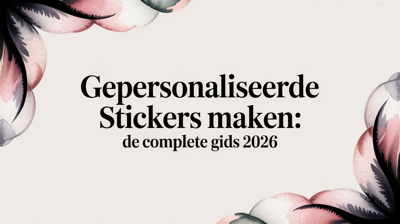 making personalized stickers stickers
