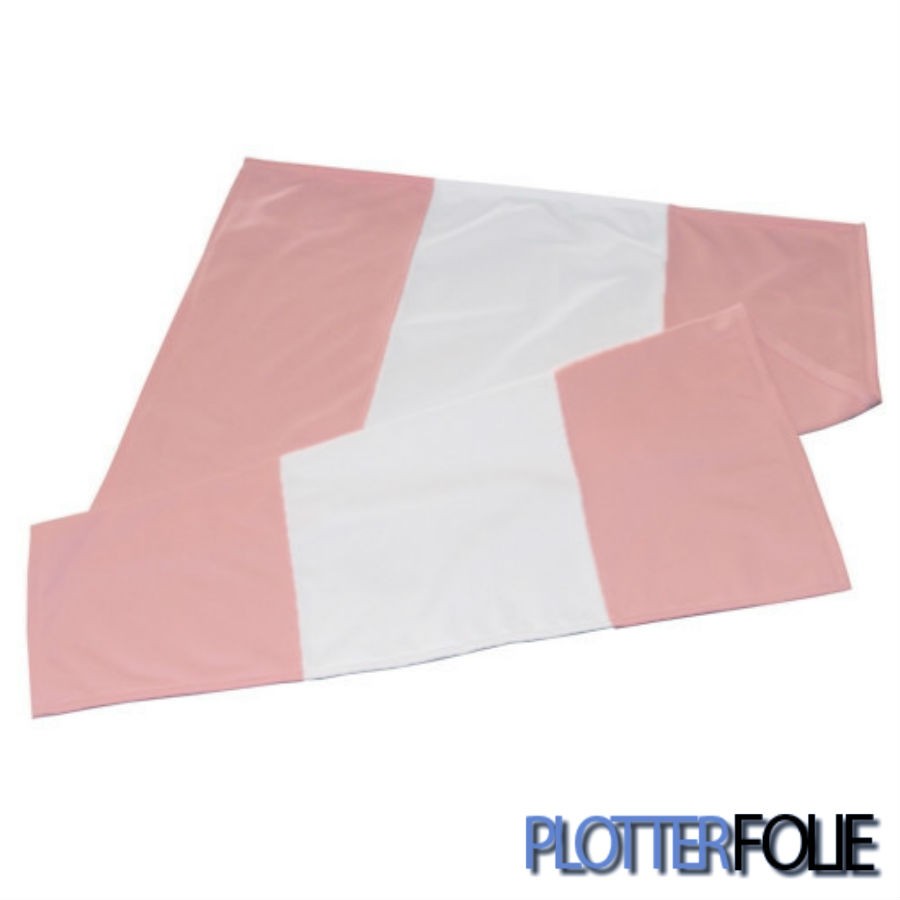 Roze + wit babydeken