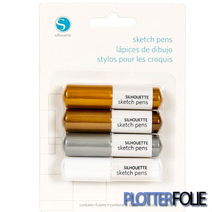 Silhouette Metallic Sketch Pen Pack