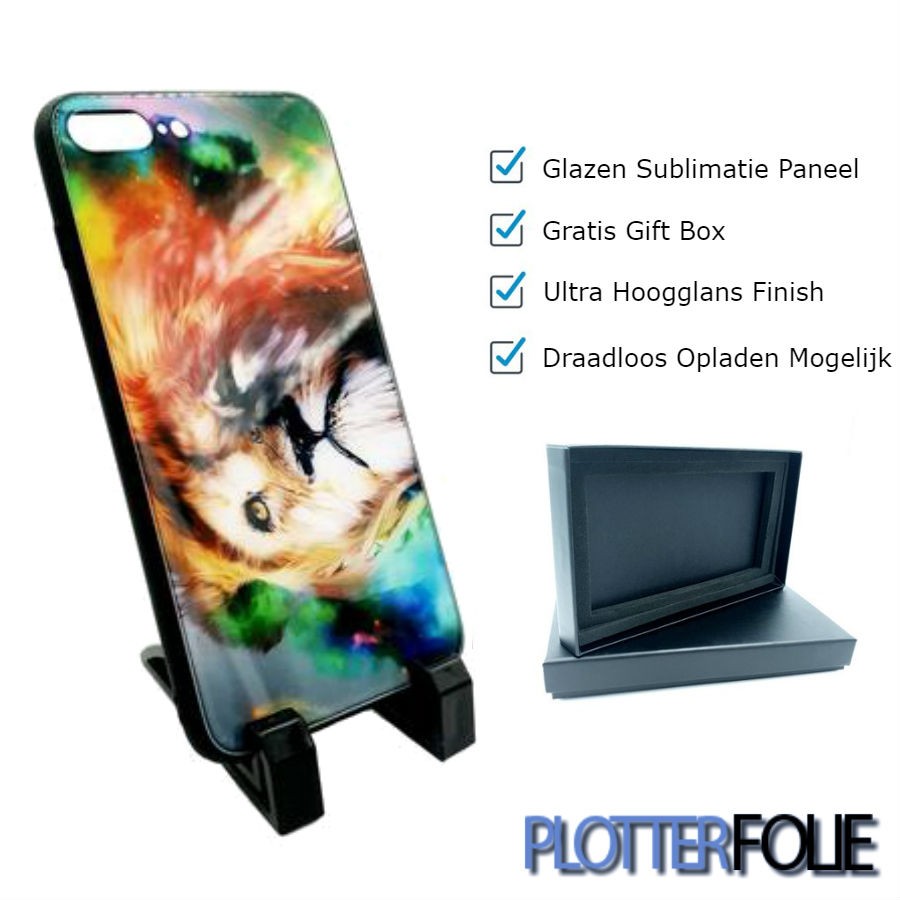 SubliGlass cover Iphone 7/8 Plus