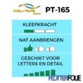 Applicatie tape met drager per meter