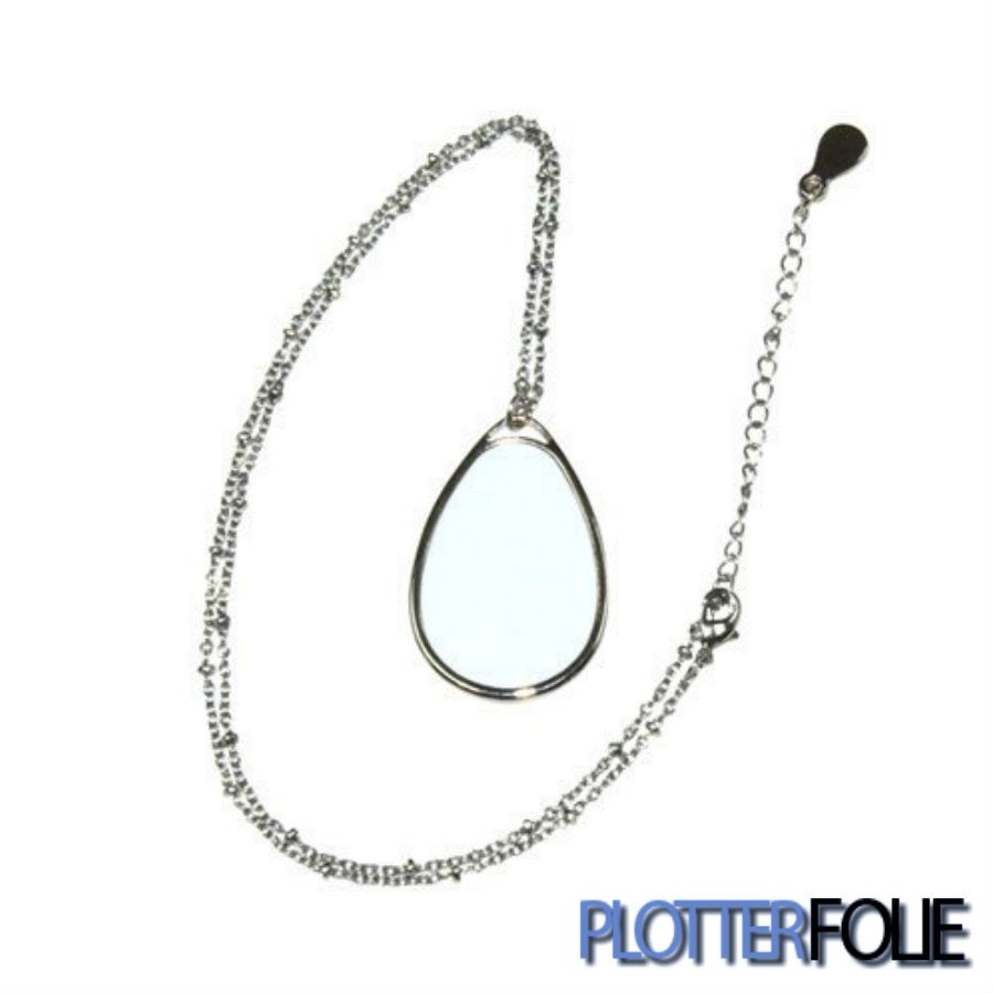 Ketting met druppel hanger