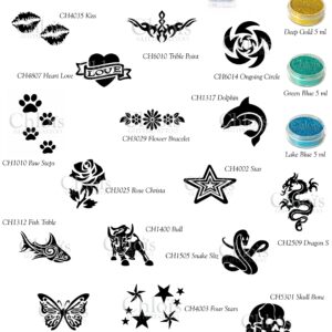 Chloïs Glittertattooset Mixed