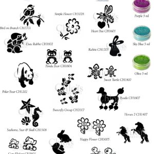 Chloïs Glittertattooset Young Sweets