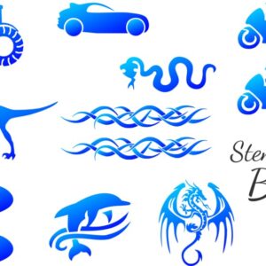 Chloïs Stencilset Boys & A4 poster