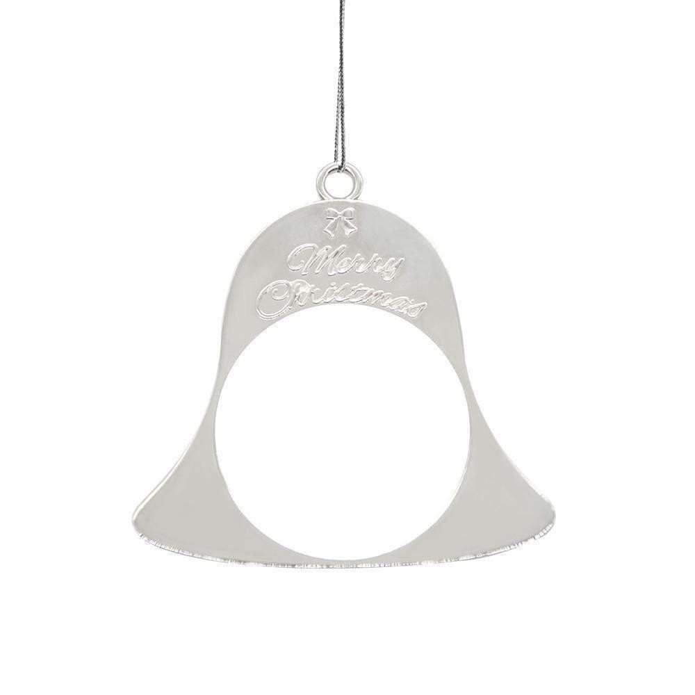 Sublimatie Kerst klok zilver