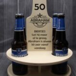 MDF kadoverpakking voor vijf bierflesjes