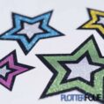 Silhouette Printbaar Zelfklevend Glitter Papier
