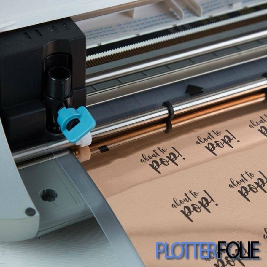 Silhouette Roze-Goud Stickervellen