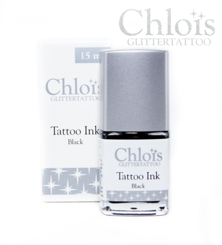 Chloïs Brush on Tattoo Ink Black 15 ml Chloïs Brush on Tattoo Ink Black 15 ml