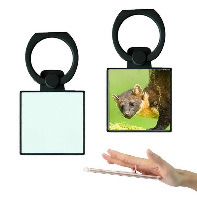 Sublimatie Popsocket zwart vierkant