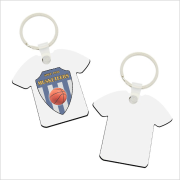 Sleutelhanger MDF voetbal shirt