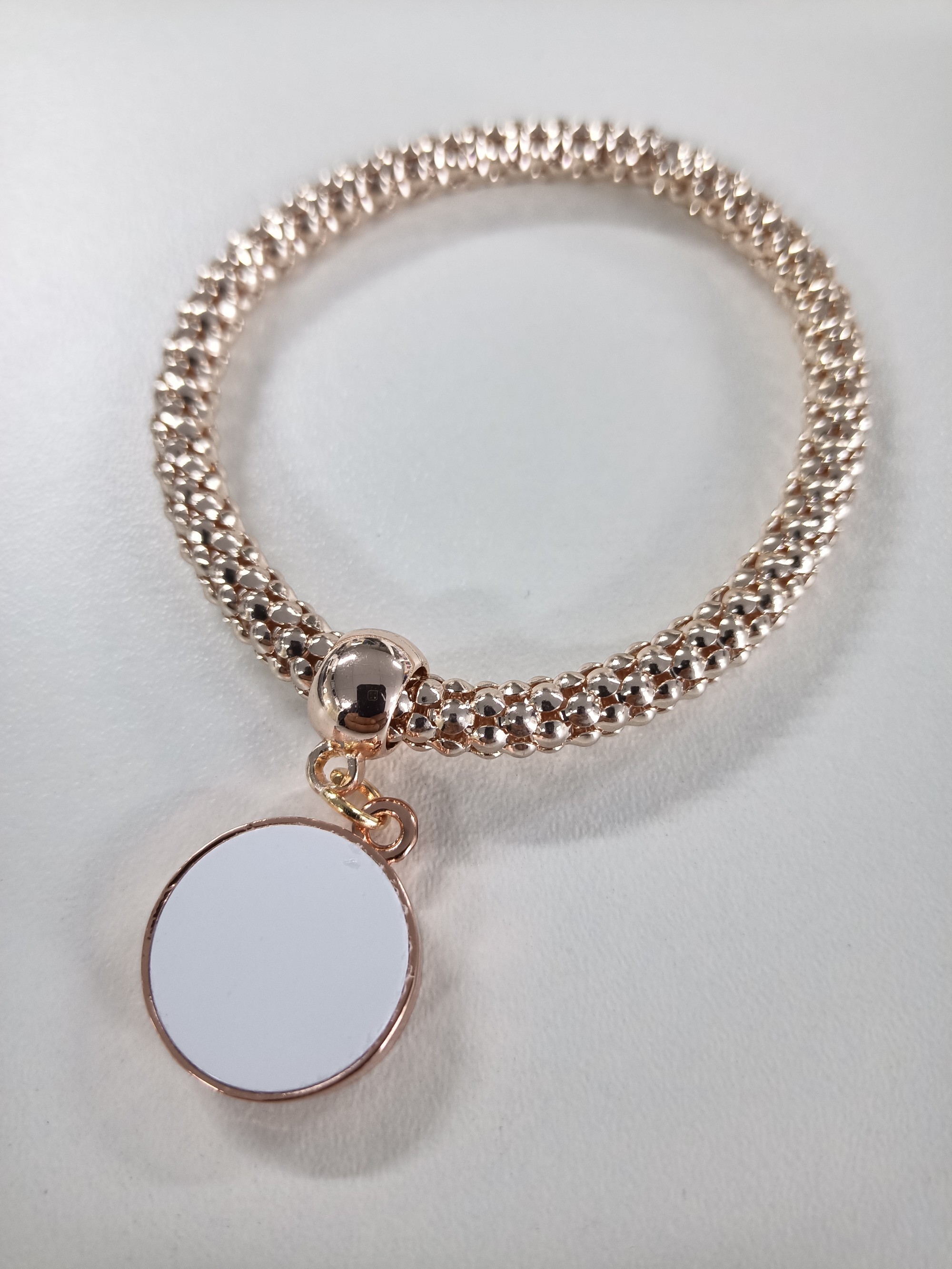Sublimatie armband met clip Rose Goud Sublimatie armband met clip Rose Goud