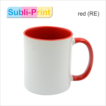 Two Tone Sublimatie mok diverse kleuren