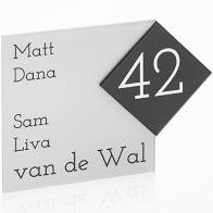 Plexiglas los stuk 10x10cm