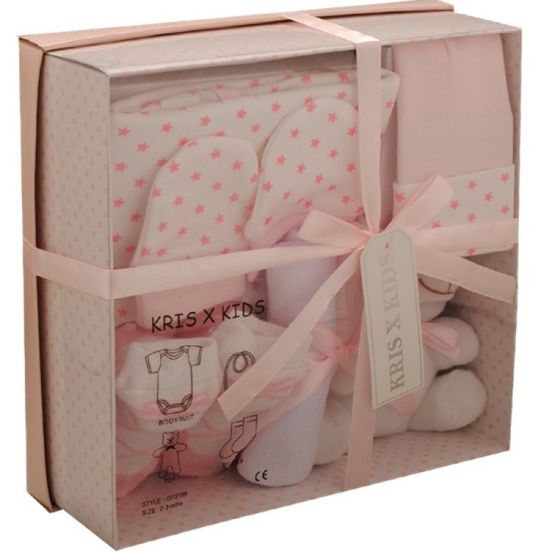 Giftbox Baby Roze