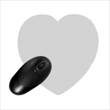 Sublimatie muismat hart Sublimatie muismat hart