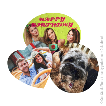 Sublimatie Puzzel Rond