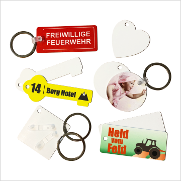 Sublimatie Sleutelhanger Aluminium Hart