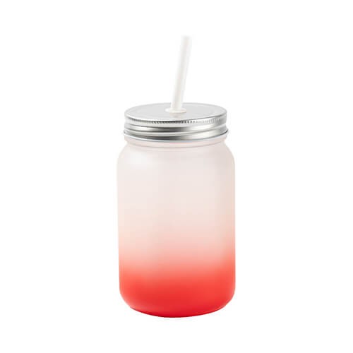 Sublimatie Gradient Mason Jar 5 kleuren