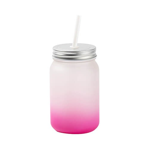 Sublimatie Gradient Mason Jar 5 kleuren