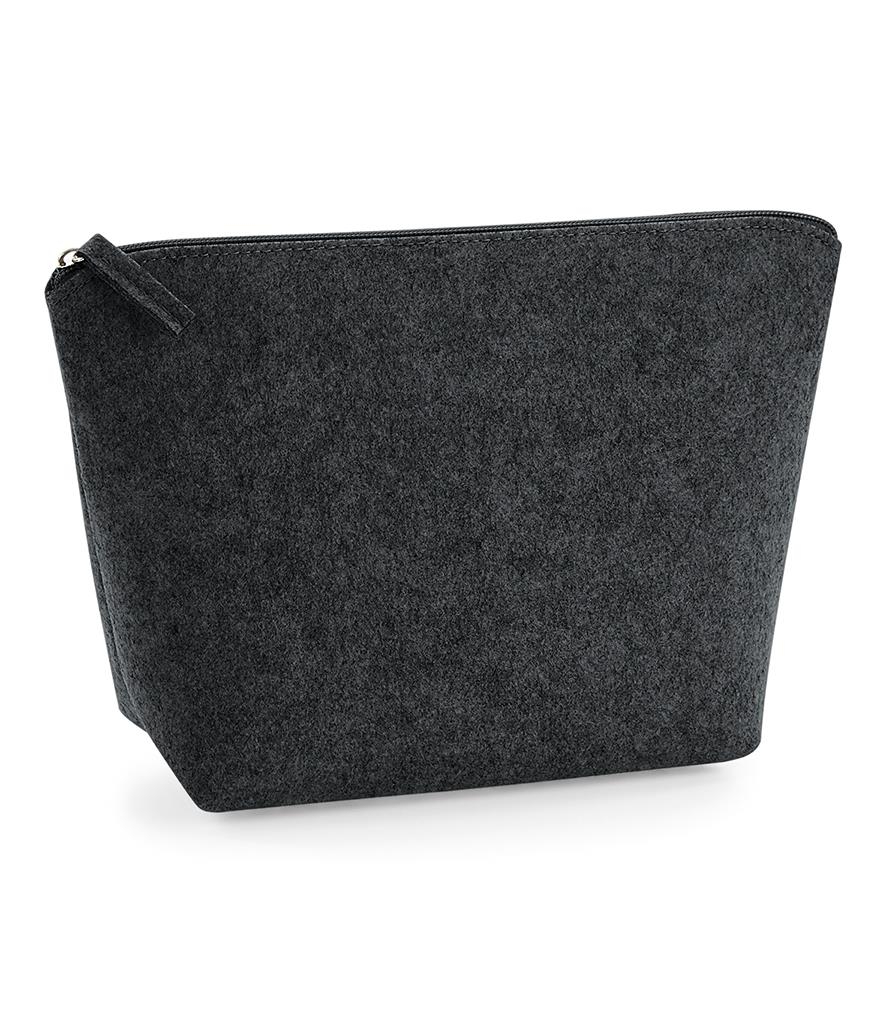 Vilten Accessoire Tas Antraciet S/M