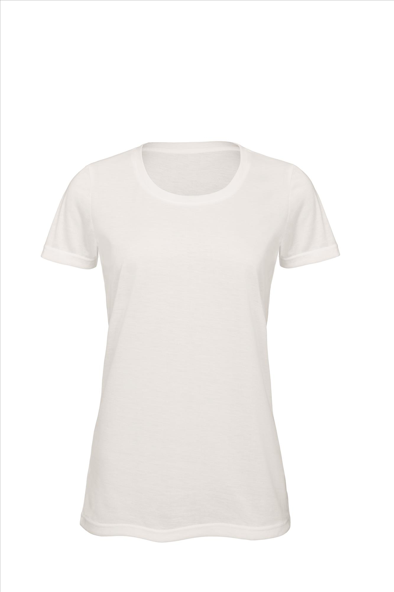 Sublimatie shirt dames cotton-touch Sublimatie shirt dames cotton-touch