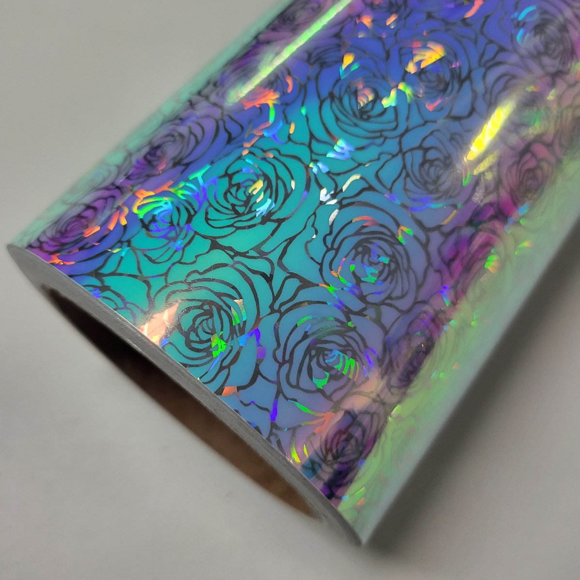 Holografisch Vinyl Rozen Holografisch Vinyl Rozen