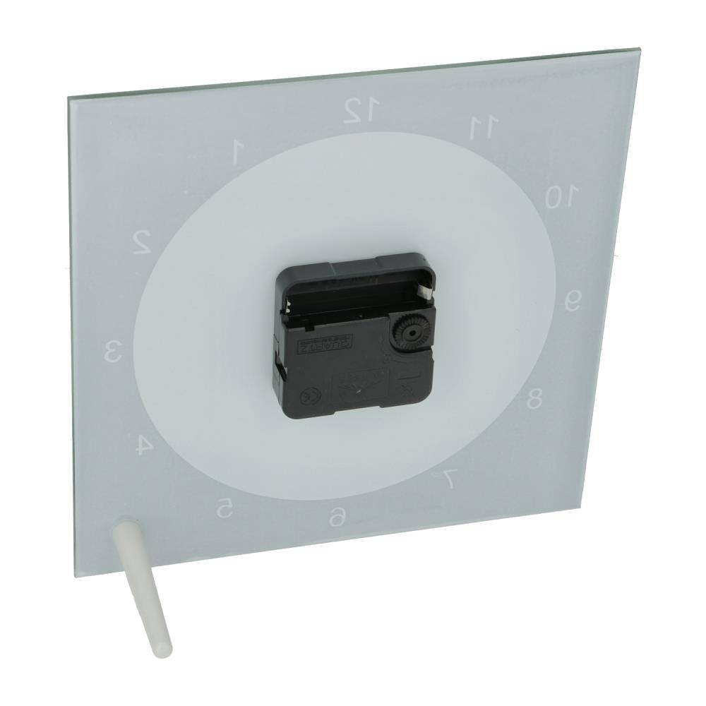 Sublimatie Klok 20 cm - Glas Vierkant