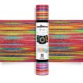 Glitter Brush Vinyl Serape Rainbow