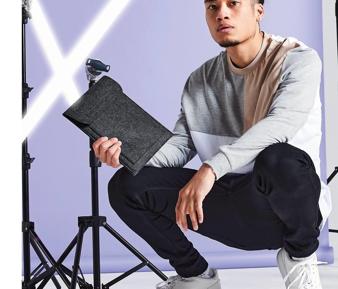 Vilten Tablet Case Antraciet