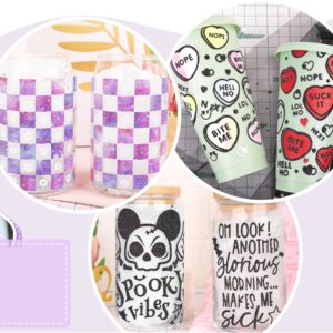 Glitter Brush Vinyl Abstract Bubbles