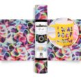 Glitter Brush Vinyl Abstract Bubbles