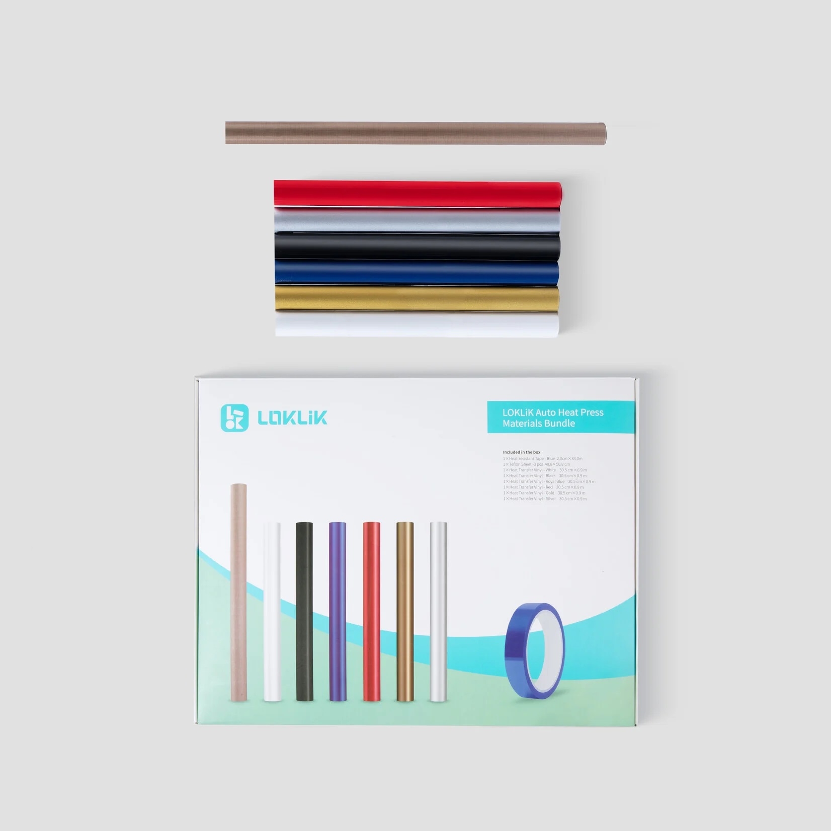 Loklik | Starter Pack voor de Auto Heat Press Loklik | Starter Pack voor de Auto Heat Press