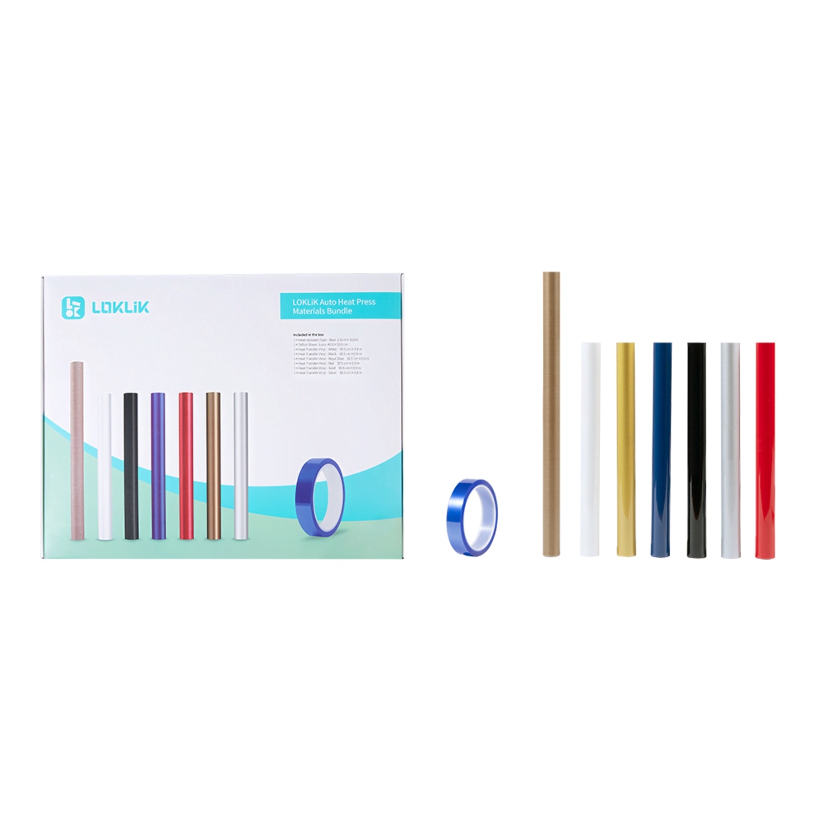 Loklik | Starter Pack voor de Auto Heat Press