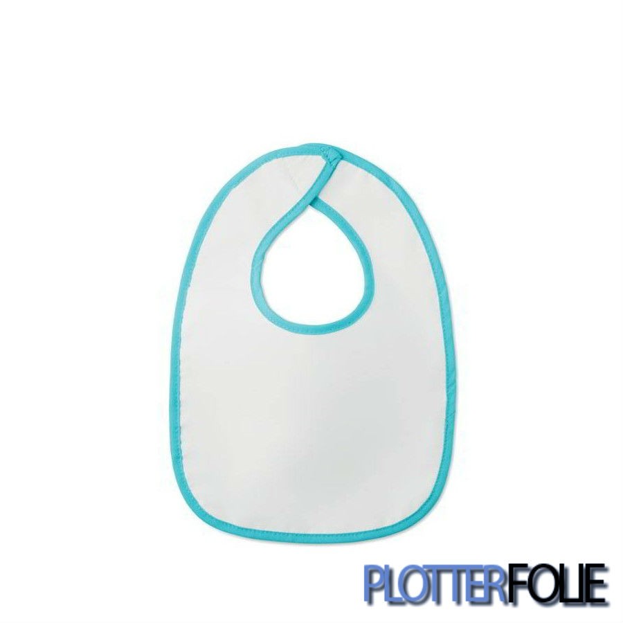 Slabbetjes met bies - Blauw